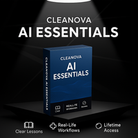 Cleanova AI Essentials — Learn AI the Simple & Practical Way